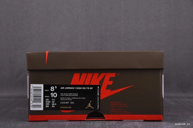 Chep Onekick HIGH SCOTT' 1 - SP 2.0 JORDAN TS 'TRAVIS OG CD4487-100 AIR 0727